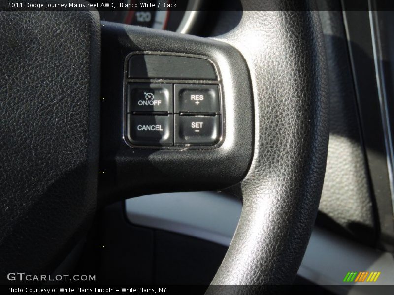 Bianco White / Black 2011 Dodge Journey Mainstreet AWD