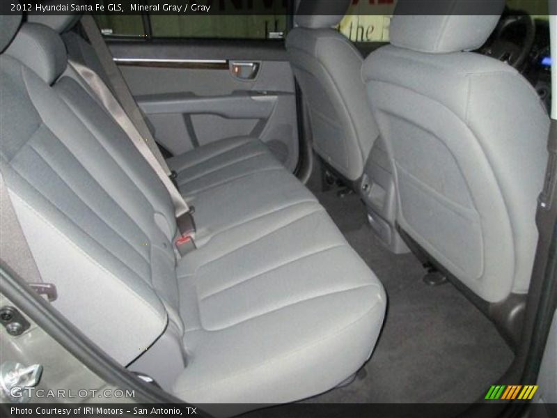 Mineral Gray / Gray 2012 Hyundai Santa Fe GLS