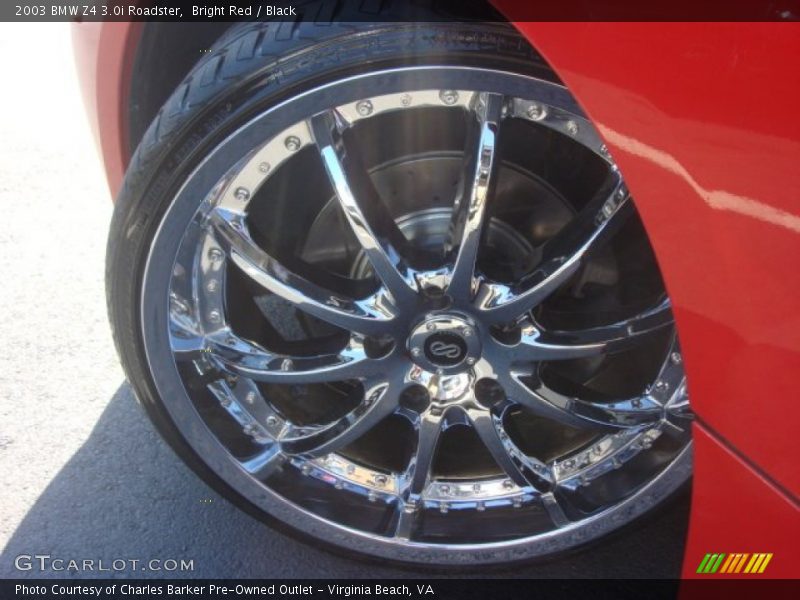 Custom Wheels of 2003 Z4 3.0i Roadster