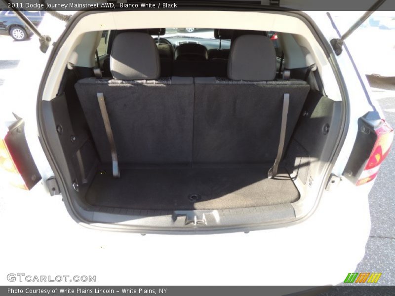 Bianco White / Black 2011 Dodge Journey Mainstreet AWD