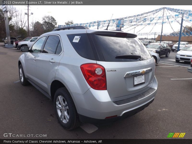 Silver Ice Metallic / Jet Black 2013 Chevrolet Equinox LT