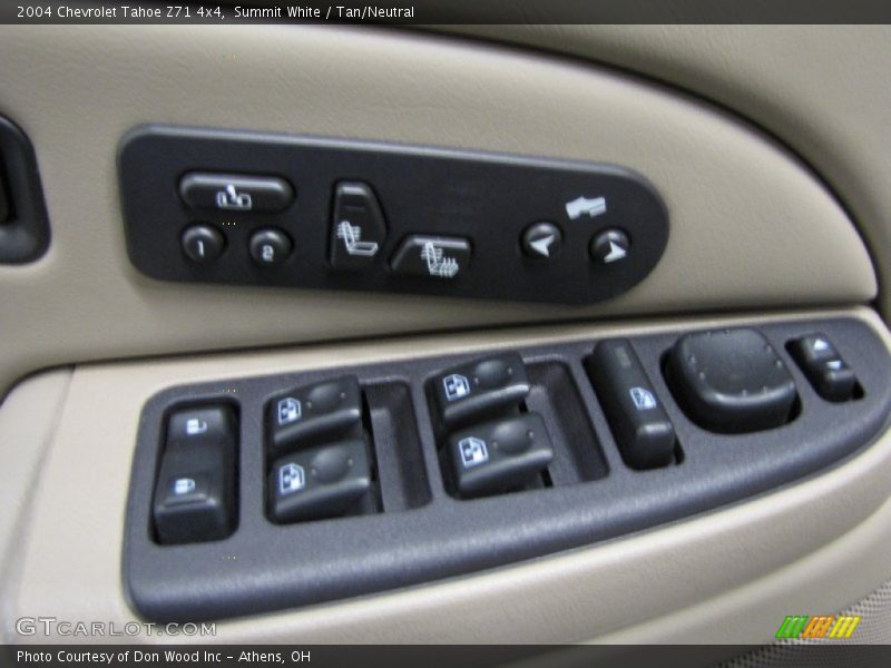 Controls of 2004 Tahoe Z71 4x4