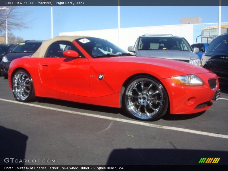 Custom Wheels of 2003 Z4 3.0i Roadster
