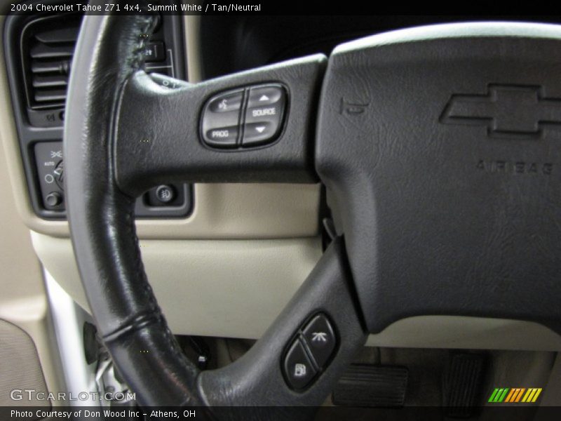 Summit White / Tan/Neutral 2004 Chevrolet Tahoe Z71 4x4