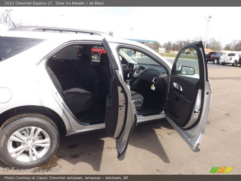 Silver Ice Metallic / Jet Black 2013 Chevrolet Equinox LT