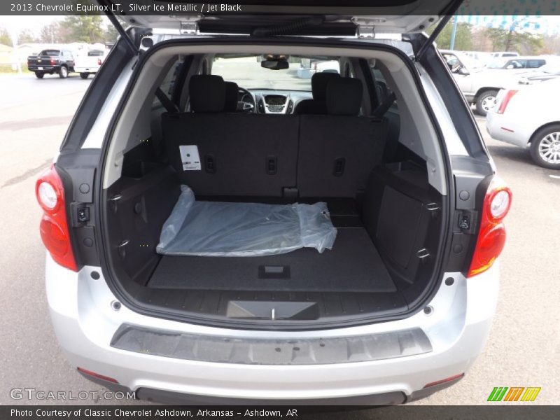 Silver Ice Metallic / Jet Black 2013 Chevrolet Equinox LT