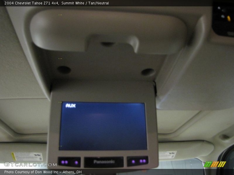 Entertainment System of 2004 Tahoe Z71 4x4