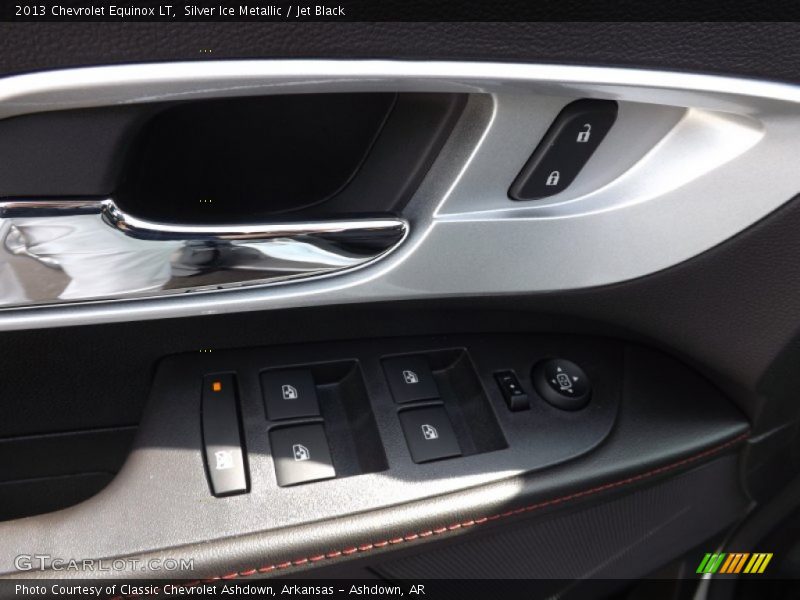 Silver Ice Metallic / Jet Black 2013 Chevrolet Equinox LT