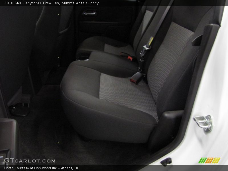 Summit White / Ebony 2010 GMC Canyon SLE Crew Cab