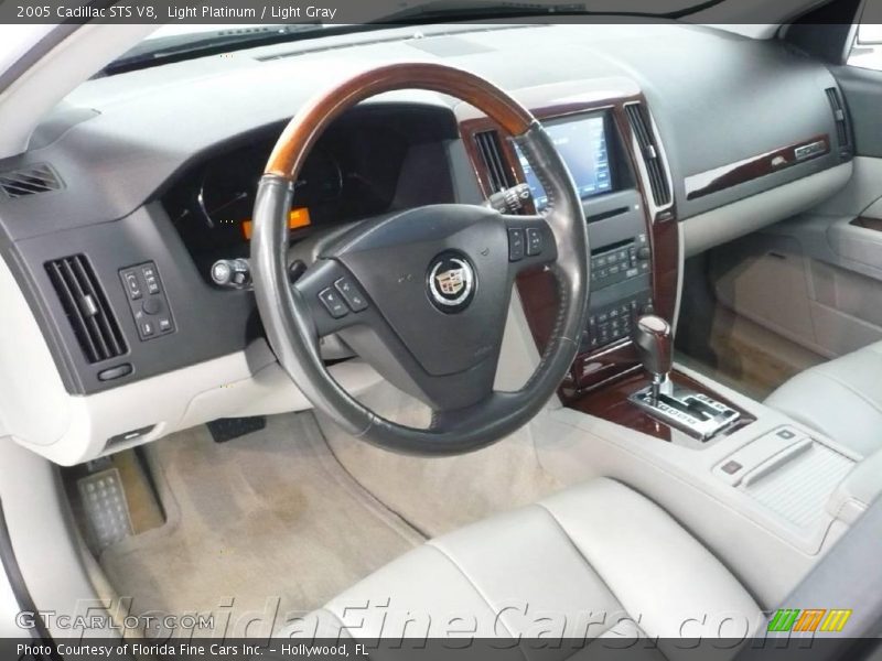 Light Platinum / Light Gray 2005 Cadillac STS V8