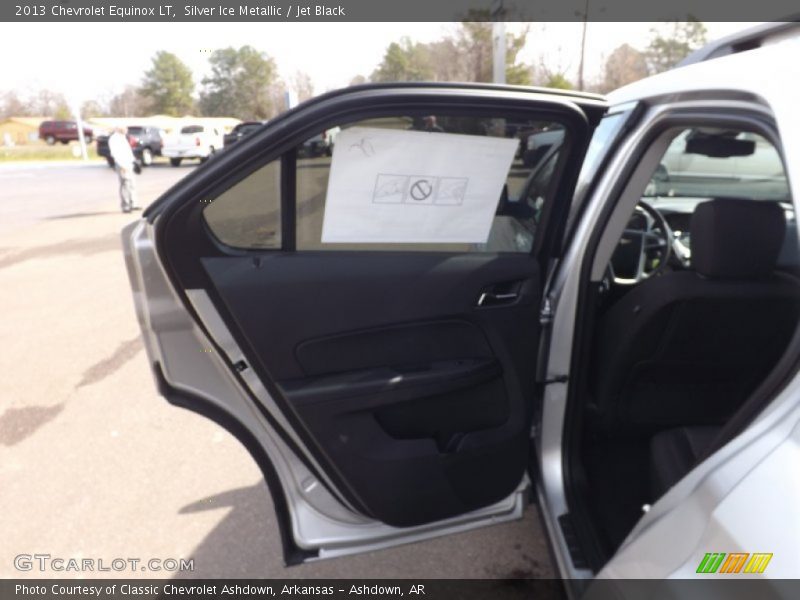 Silver Ice Metallic / Jet Black 2013 Chevrolet Equinox LT