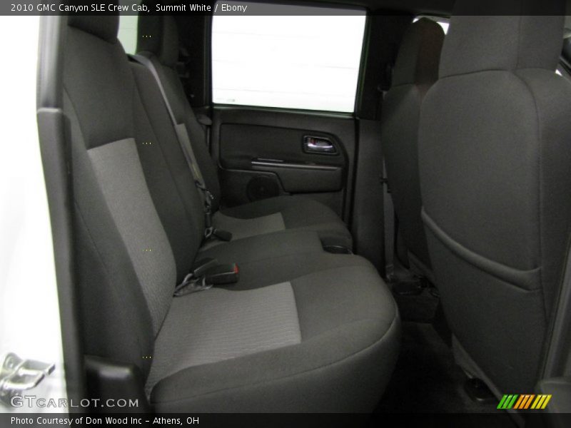 Summit White / Ebony 2010 GMC Canyon SLE Crew Cab