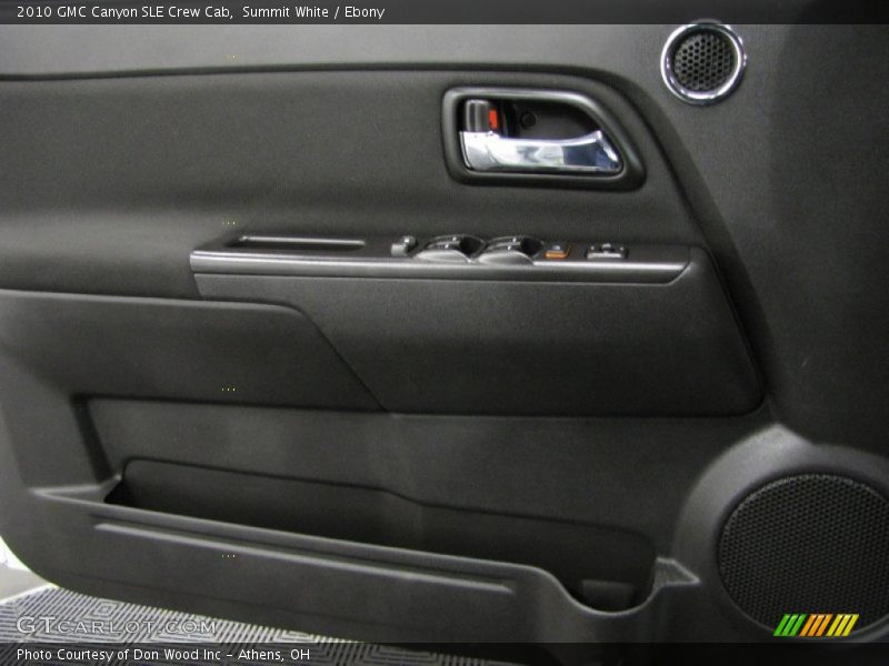 Summit White / Ebony 2010 GMC Canyon SLE Crew Cab