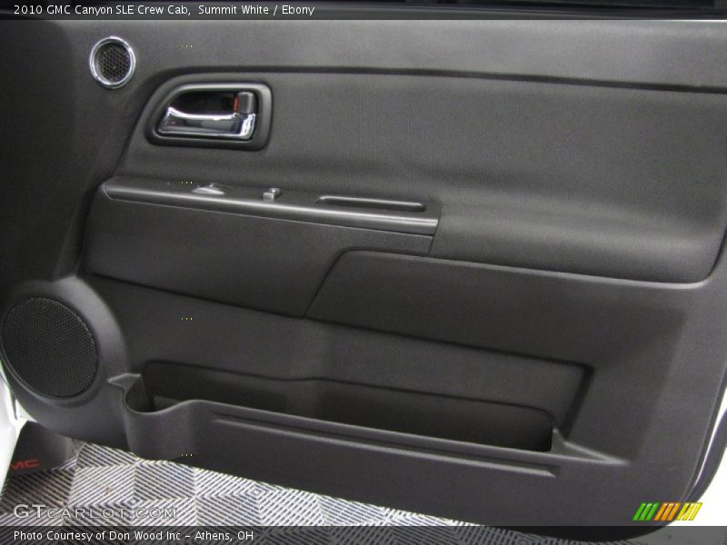 Summit White / Ebony 2010 GMC Canyon SLE Crew Cab