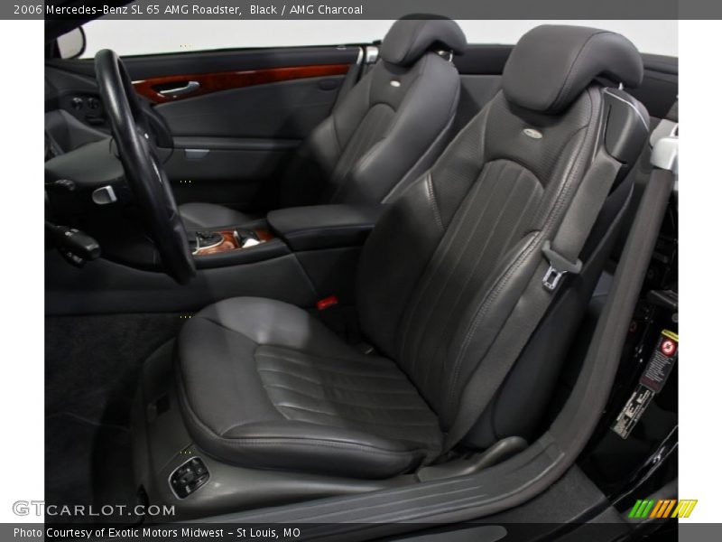  2006 SL 65 AMG Roadster AMG Charcoal Interior