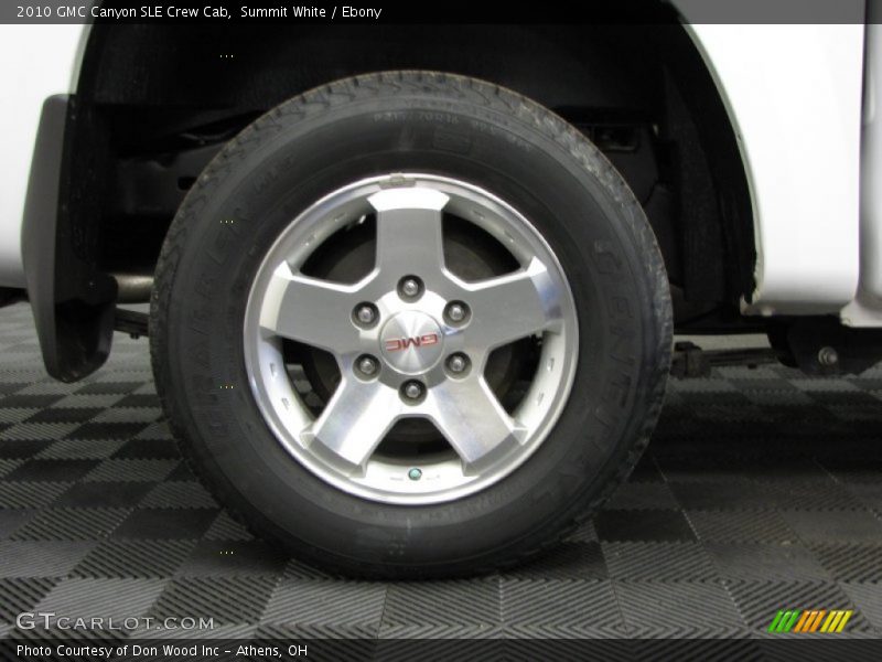 Summit White / Ebony 2010 GMC Canyon SLE Crew Cab