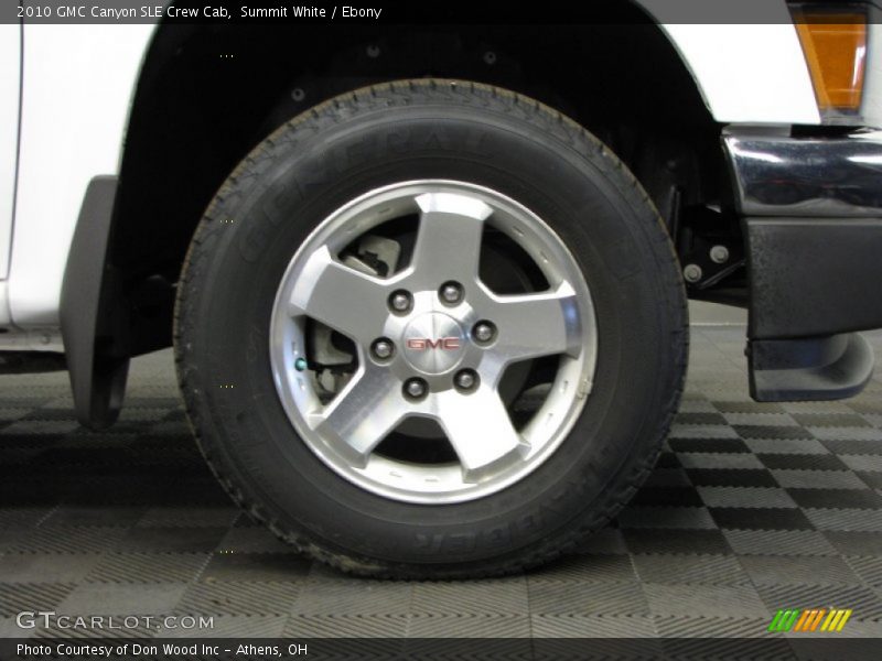 Summit White / Ebony 2010 GMC Canyon SLE Crew Cab