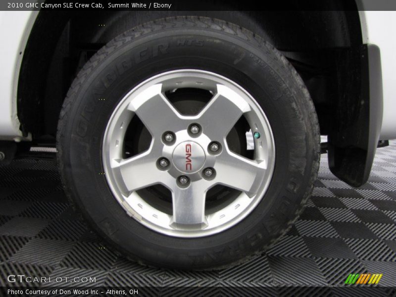 Summit White / Ebony 2010 GMC Canyon SLE Crew Cab