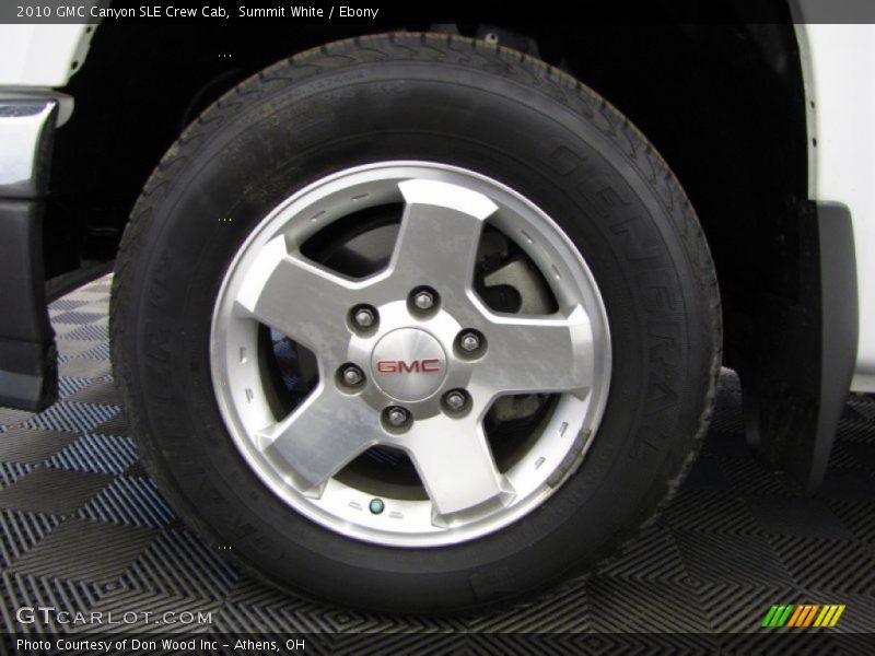 Summit White / Ebony 2010 GMC Canyon SLE Crew Cab