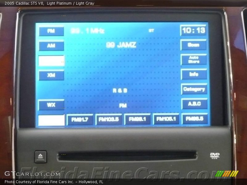 Light Platinum / Light Gray 2005 Cadillac STS V8