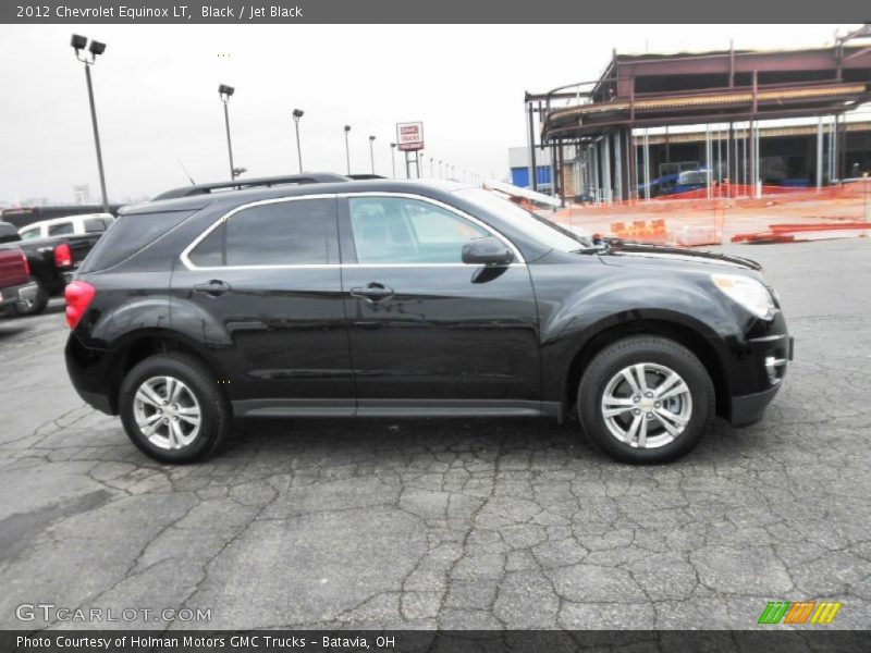 Black / Jet Black 2012 Chevrolet Equinox LT