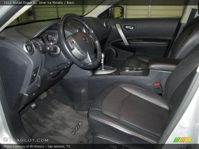  2011 Rogue SL Black Interior