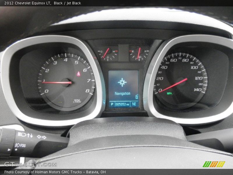 Black / Jet Black 2012 Chevrolet Equinox LT