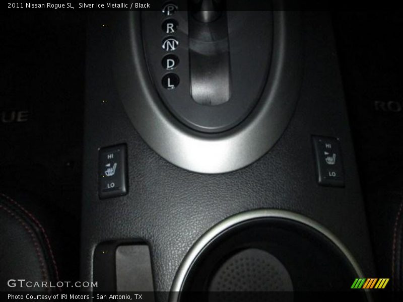 Silver Ice Metallic / Black 2011 Nissan Rogue SL