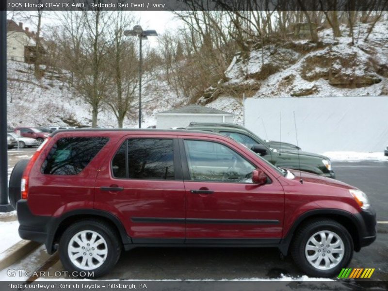  2005 CR-V EX 4WD Redondo Red Pearl