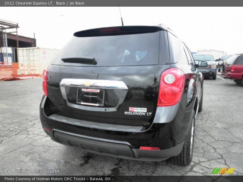 Black / Jet Black 2012 Chevrolet Equinox LT