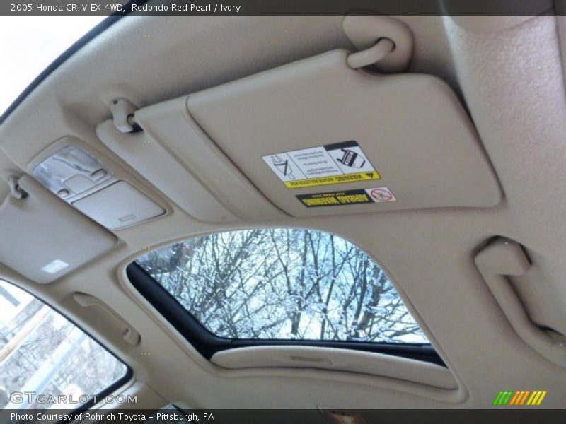 Redondo Red Pearl / Ivory 2005 Honda CR-V EX 4WD