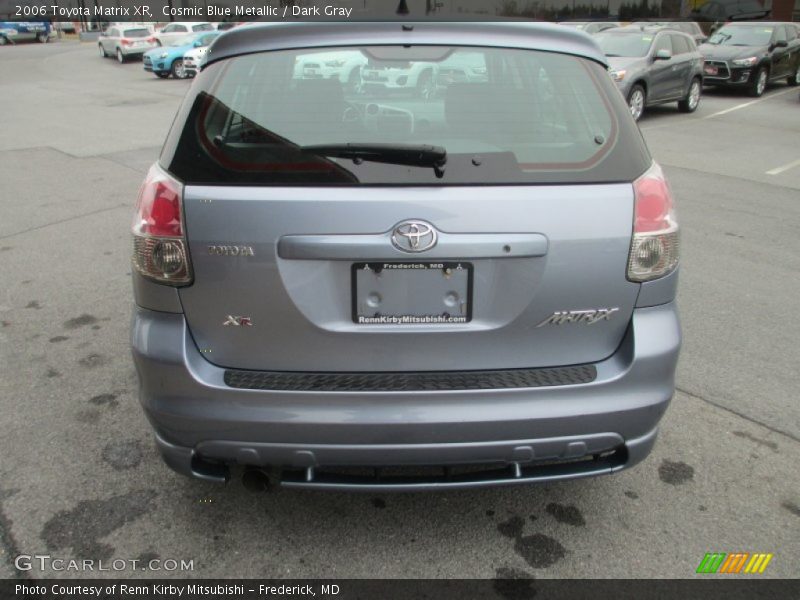 Cosmic Blue Metallic / Dark Gray 2006 Toyota Matrix XR