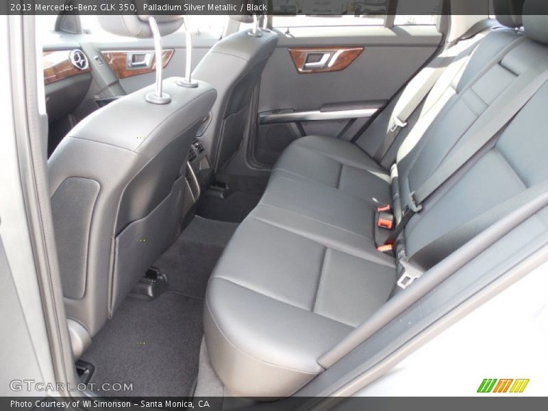 Palladium Silver Metallic / Black 2013 Mercedes-Benz GLK 350