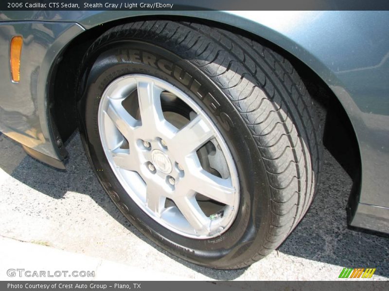 Stealth Gray / Light Gray/Ebony 2006 Cadillac CTS Sedan