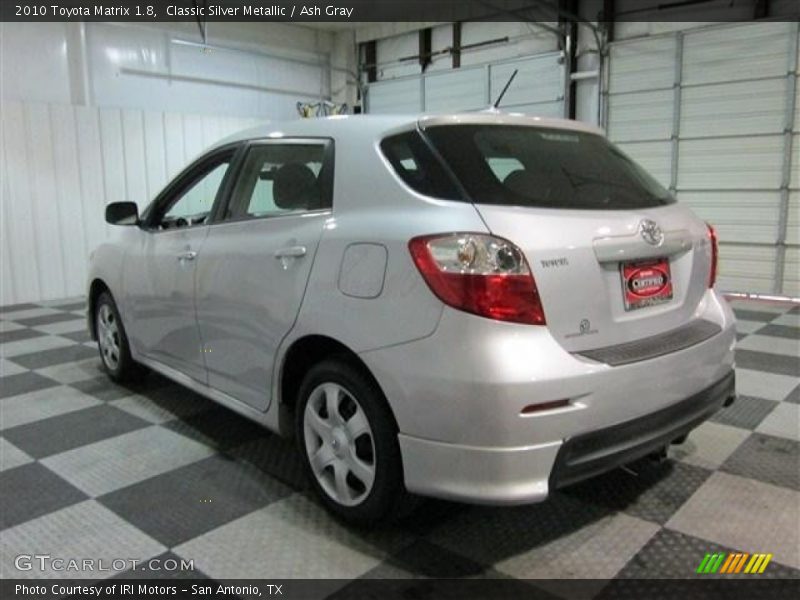 Classic Silver Metallic / Ash Gray 2010 Toyota Matrix 1.8