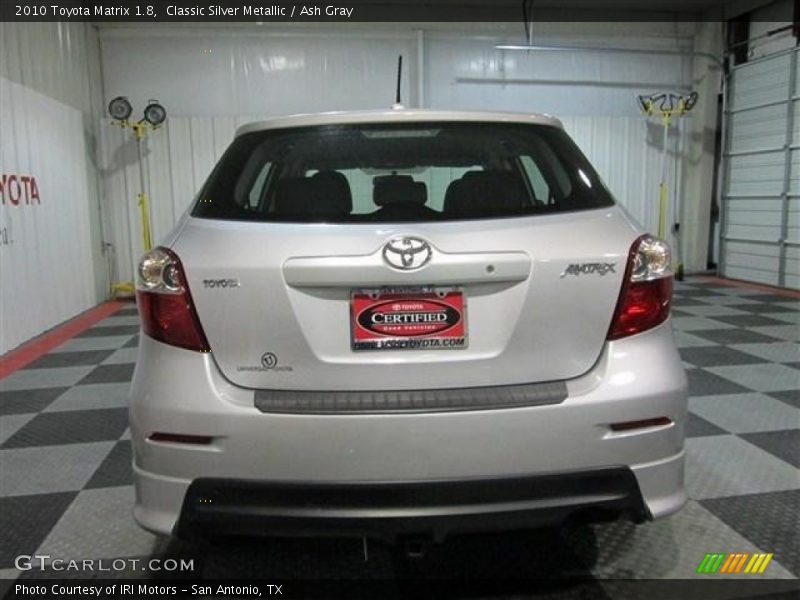 Classic Silver Metallic / Ash Gray 2010 Toyota Matrix 1.8