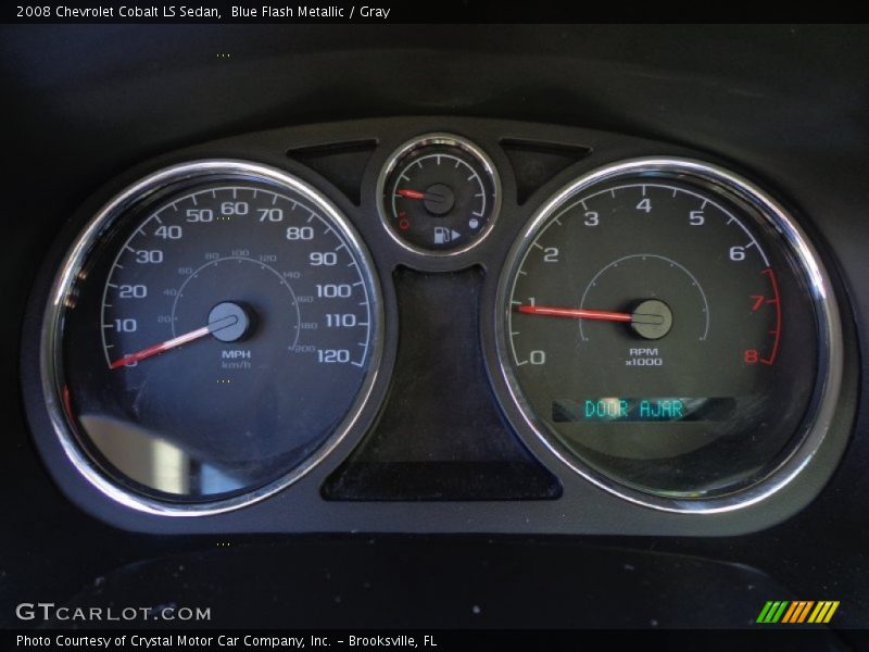  2008 Cobalt LS Sedan LS Sedan Gauges