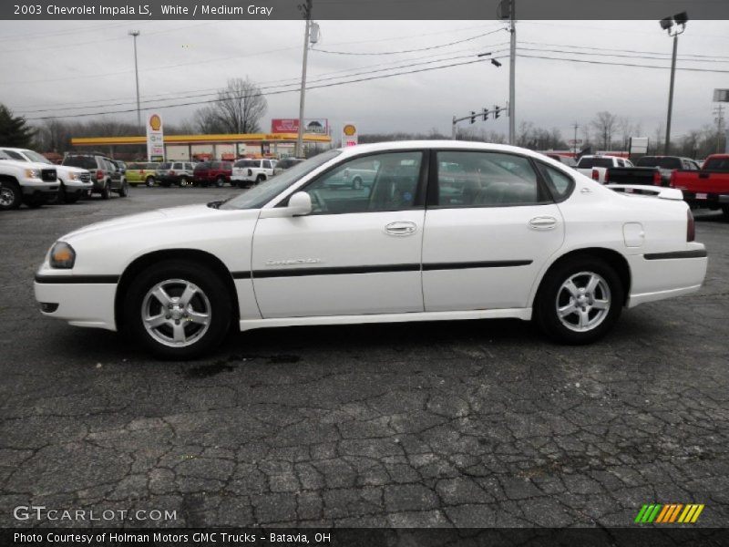  2003 Impala LS White