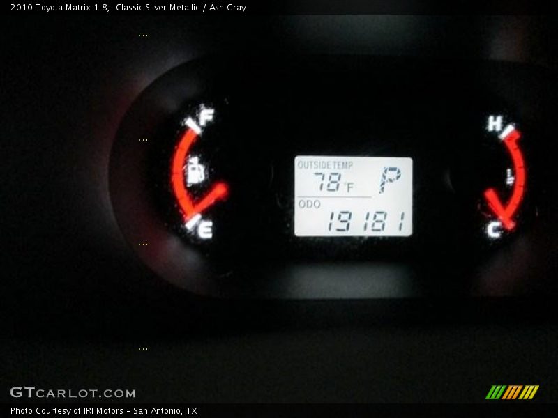 Classic Silver Metallic / Ash Gray 2010 Toyota Matrix 1.8