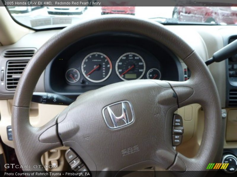 Redondo Red Pearl / Ivory 2005 Honda CR-V EX 4WD