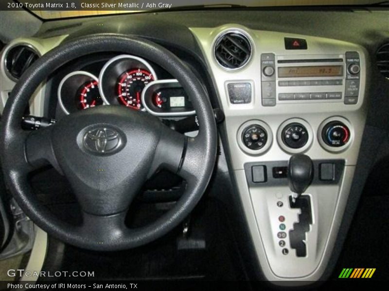 Controls of 2010 Matrix 1.8