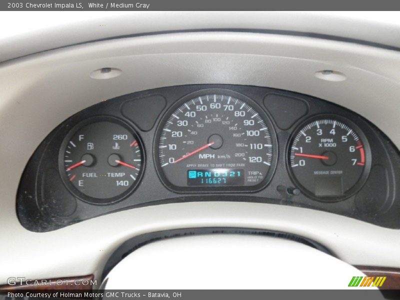  2003 Impala LS LS Gauges
