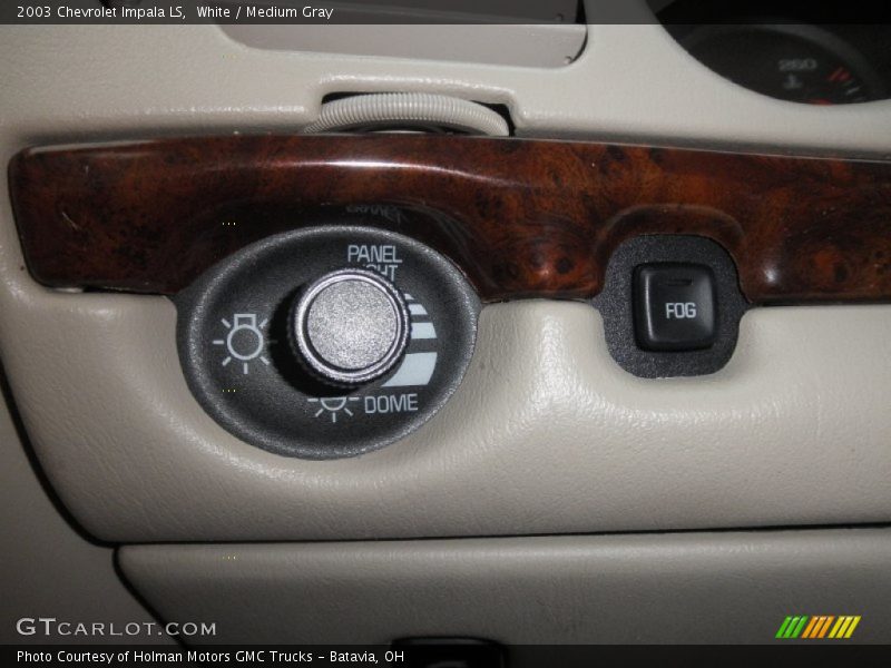 Controls of 2003 Impala LS