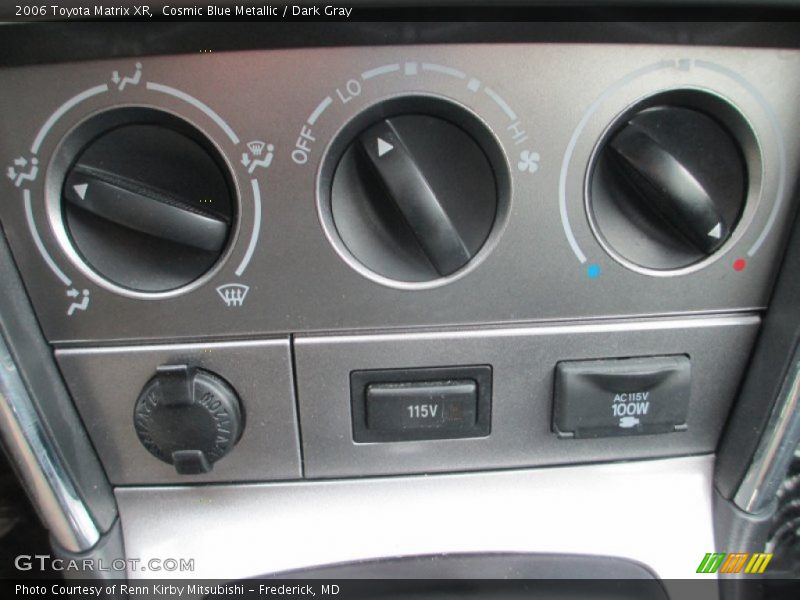 Cosmic Blue Metallic / Dark Gray 2006 Toyota Matrix XR