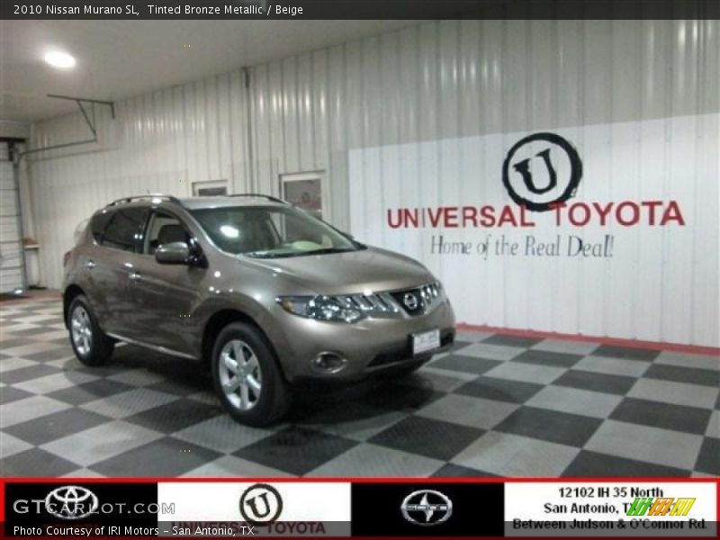 Tinted Bronze Metallic / Beige 2010 Nissan Murano SL