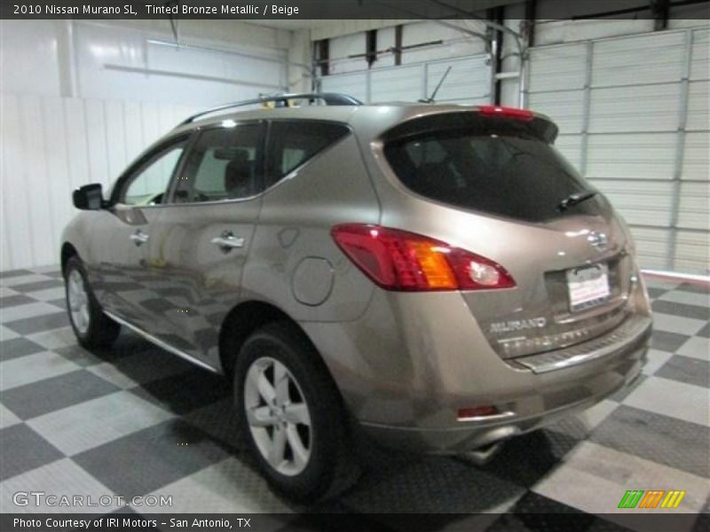 Tinted Bronze Metallic / Beige 2010 Nissan Murano SL