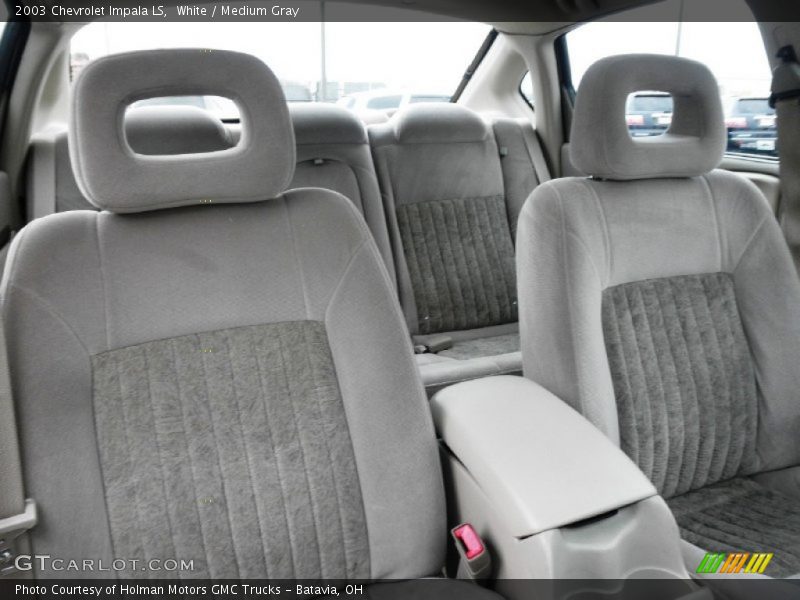 Rear Seat of 2003 Impala LS