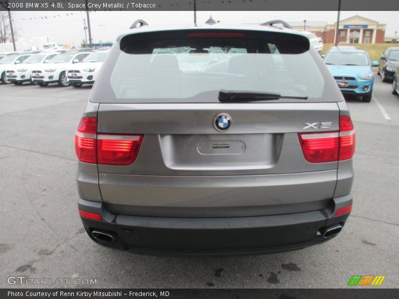 Space Grey Metallic / Tobacco 2008 BMW X5 4.8i