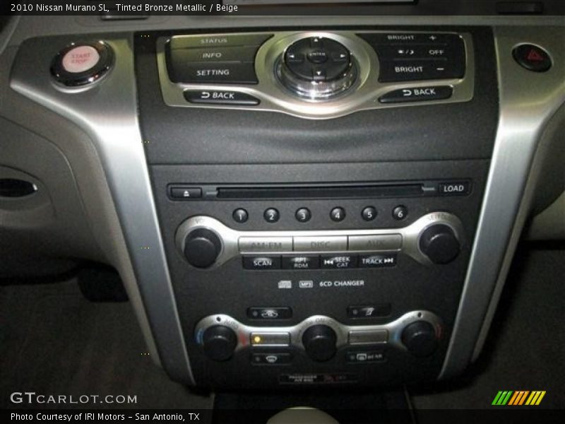 Tinted Bronze Metallic / Beige 2010 Nissan Murano SL
