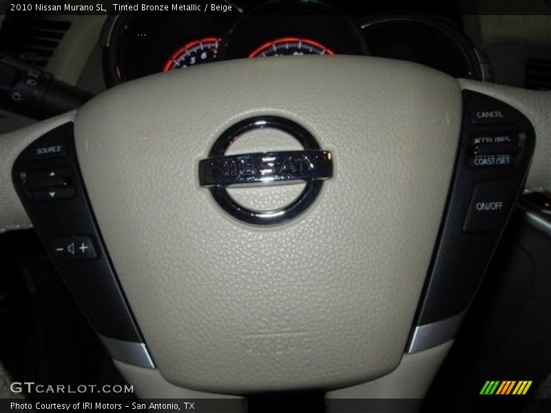 Tinted Bronze Metallic / Beige 2010 Nissan Murano SL